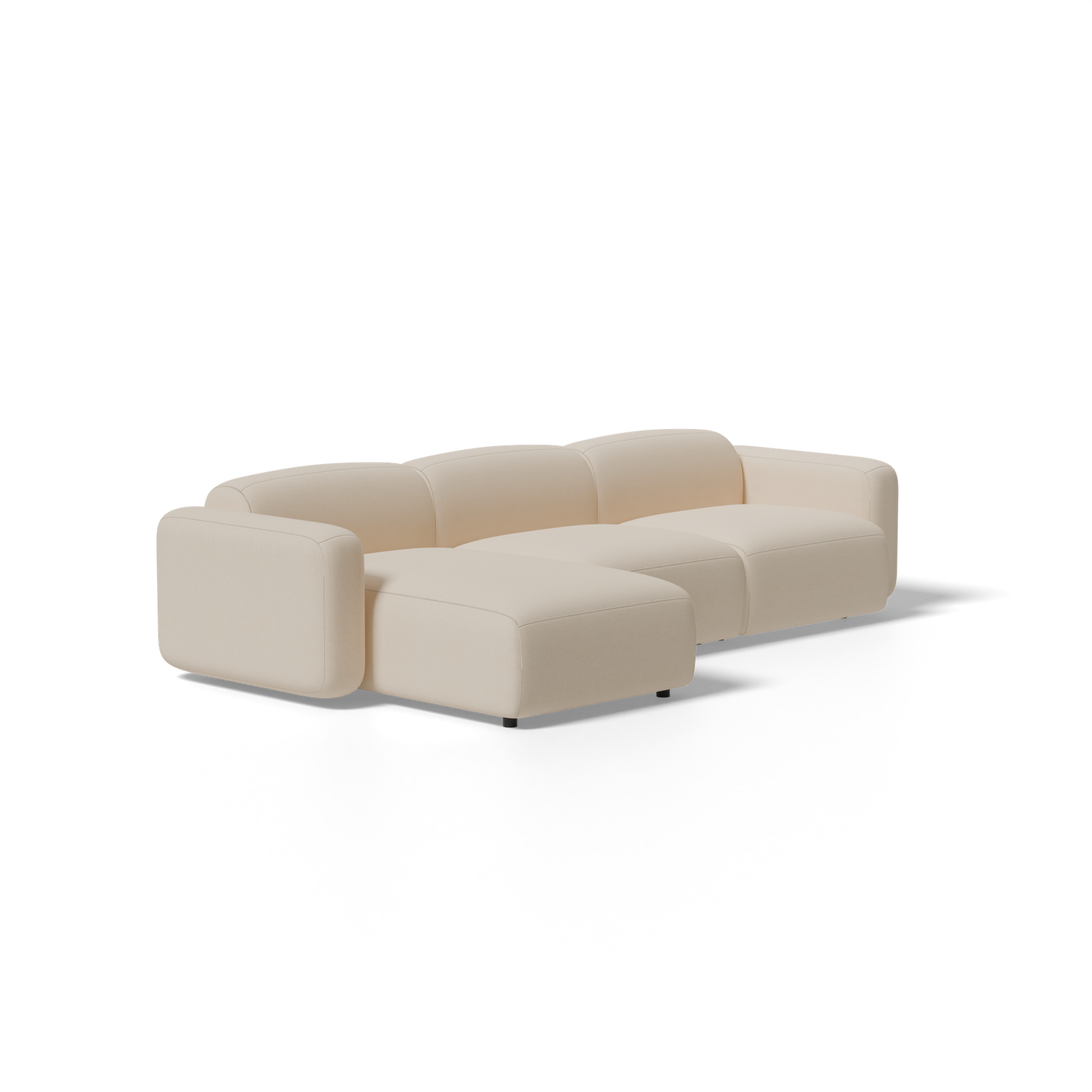 Three-Piece Soft Serve Sectional - Image 55