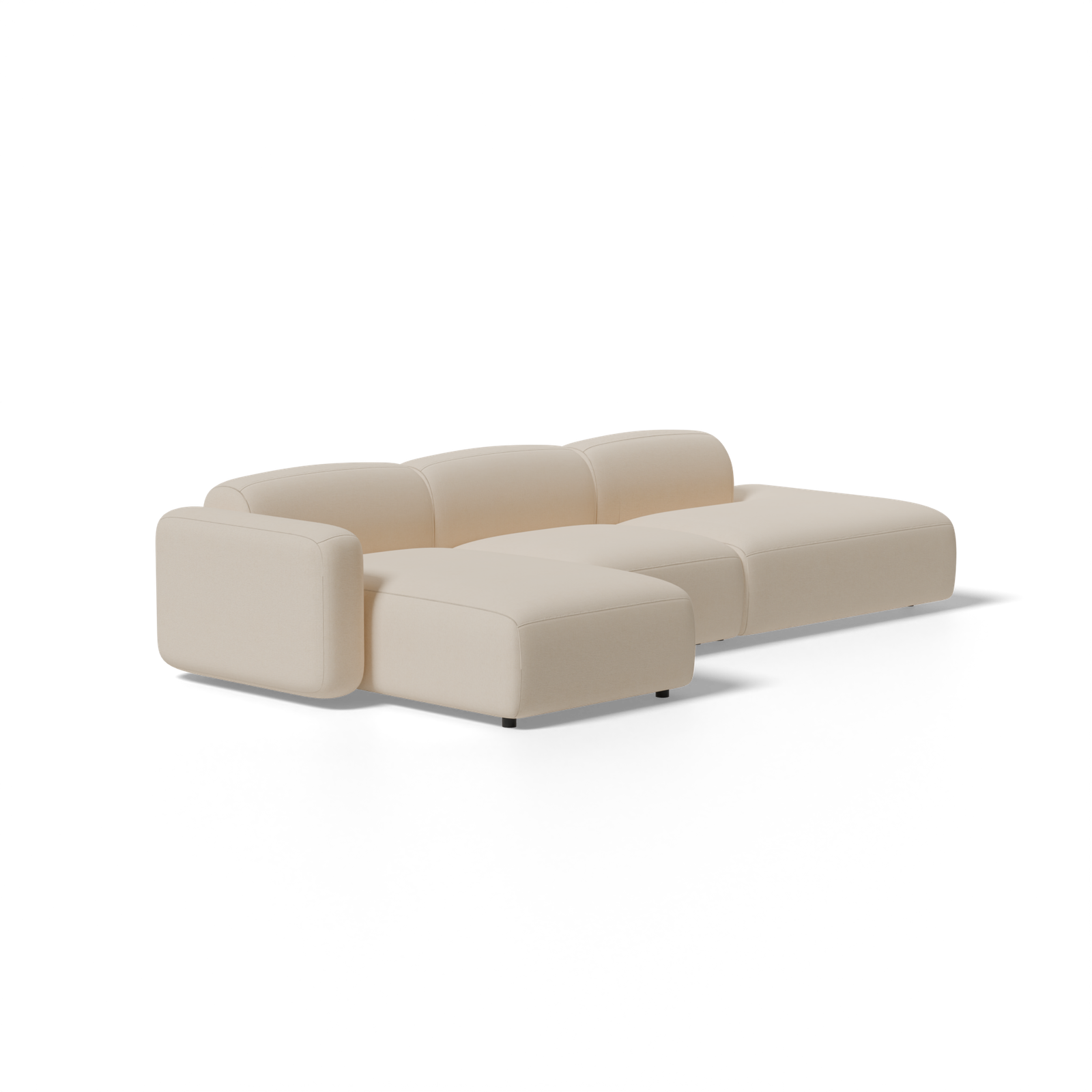 Three-Piece Soft Serve Sectional - Image 53