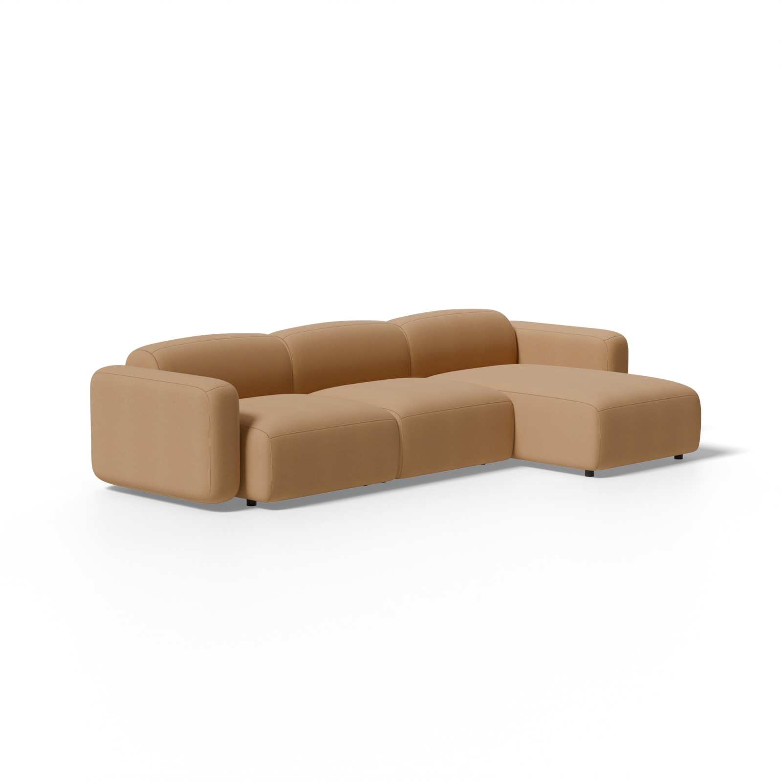 Three-Piece Soft Serve Sectional - Image 65
