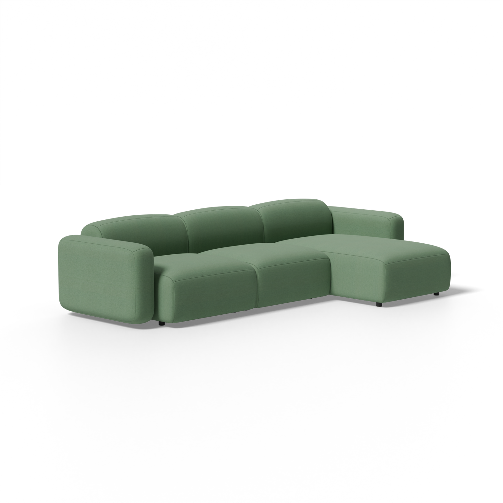 Three-Piece Soft Serve Sectional - Image 86