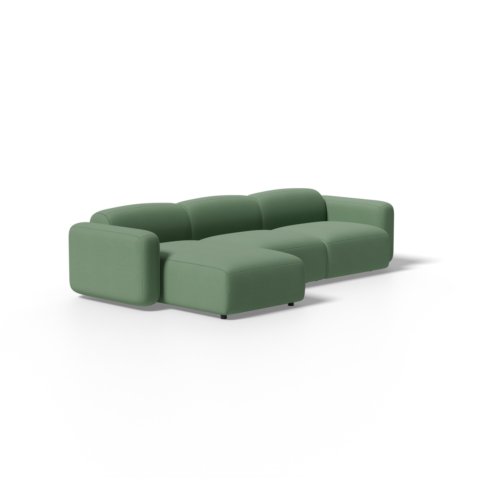 Three-Piece Soft Serve Sectional - Image 87