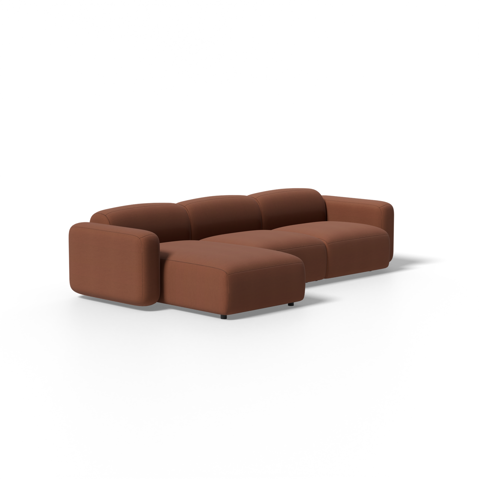 Three-Piece Soft Serve Sectional - Image 84
