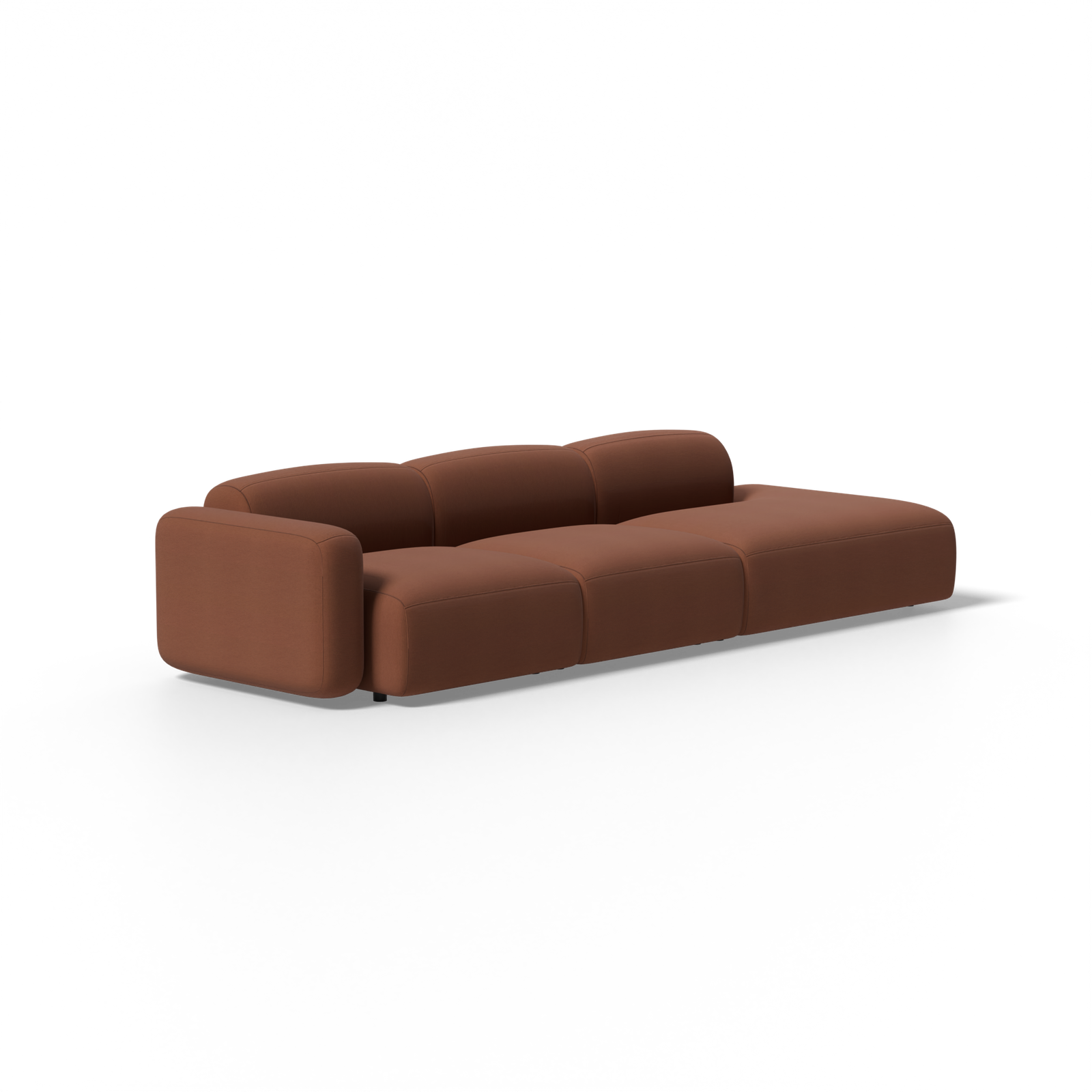 Three-Piece Soft Serve Sectional - Image 80