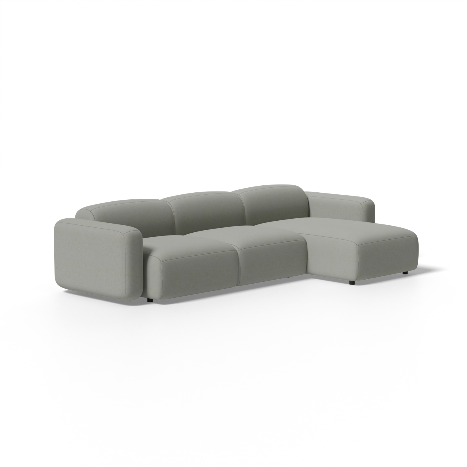 Three-Piece Soft Serve Sectional - Image 9