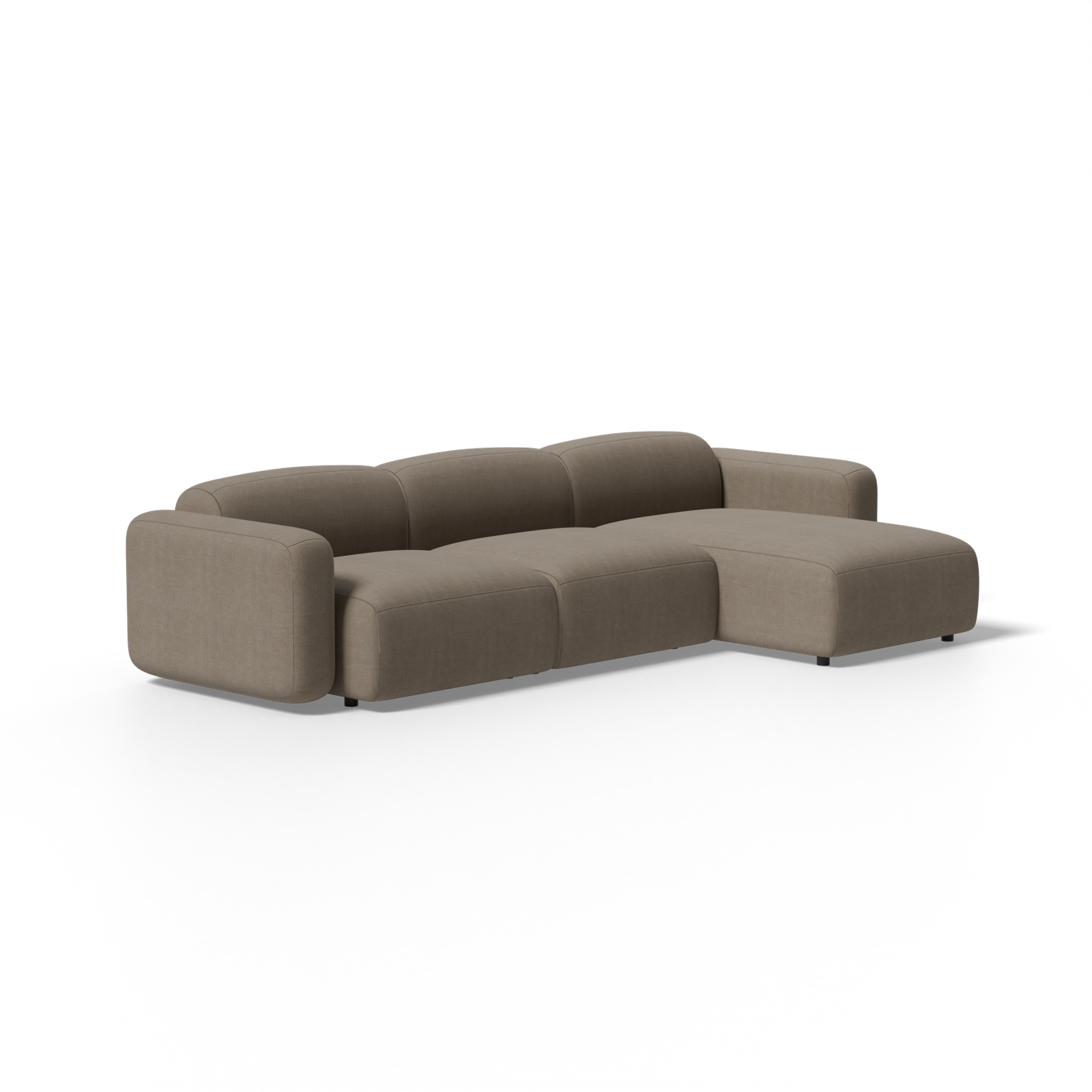 Three-Piece Soft Serve Sectional - Image 37