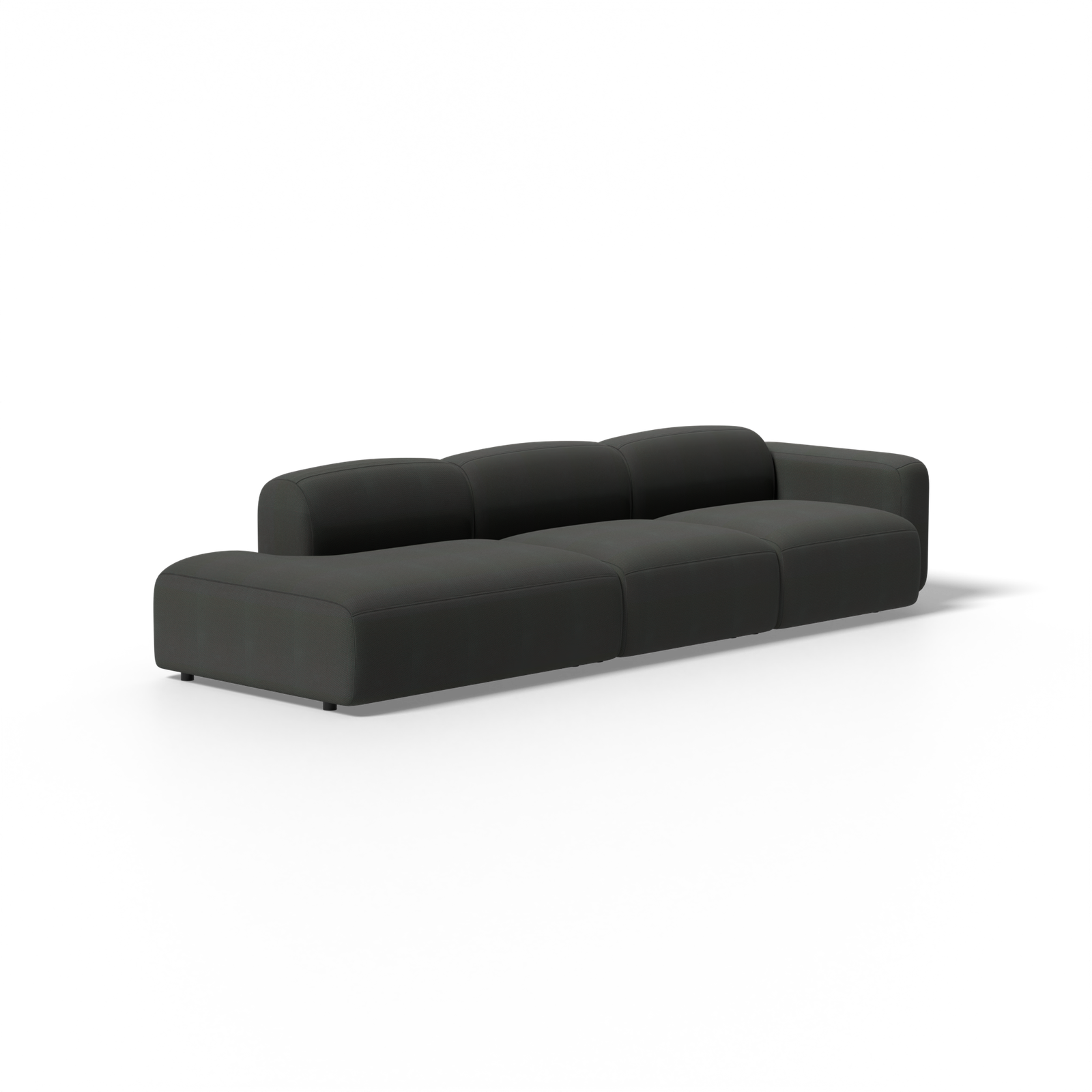 Three-Piece Soft Serve Sectional - Image 117