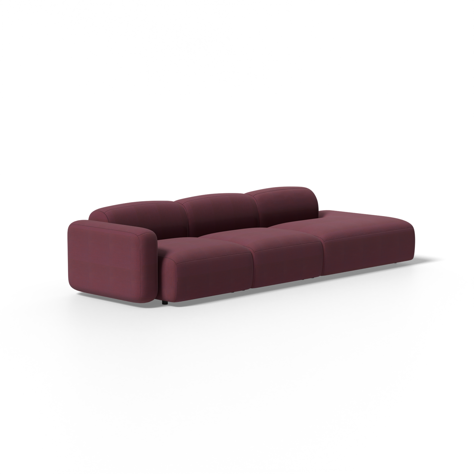 Three-Piece Soft Serve Sectional - Image 109