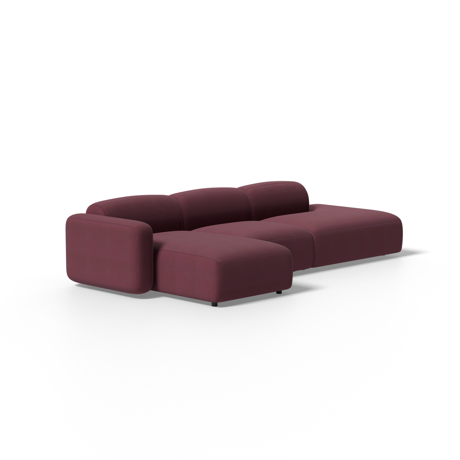 Three-Piece Soft Serve Sectional - Image 111