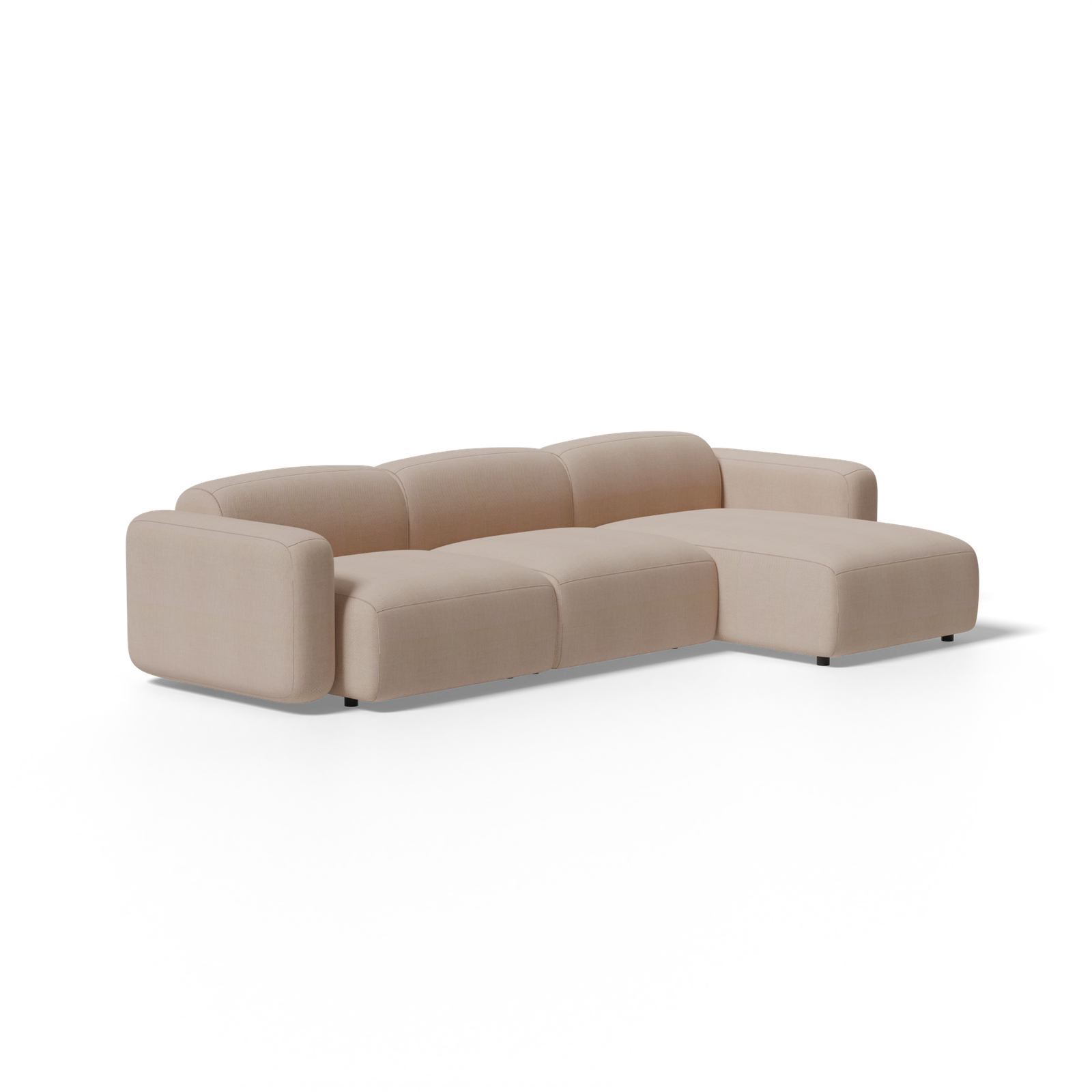 Three-Piece Soft Serve Sectional - Image 121