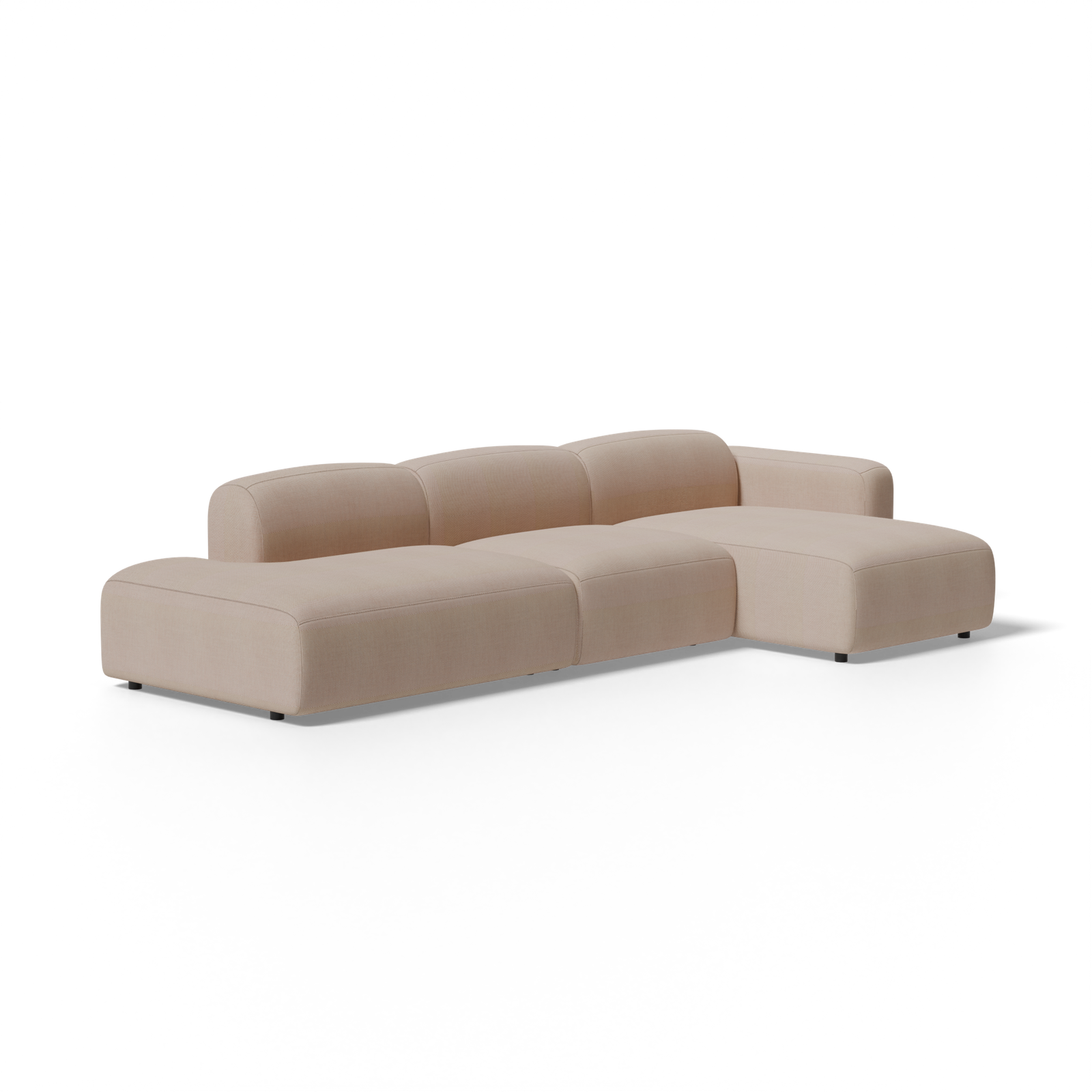 Three-Piece Soft Serve Sectional - Image 125