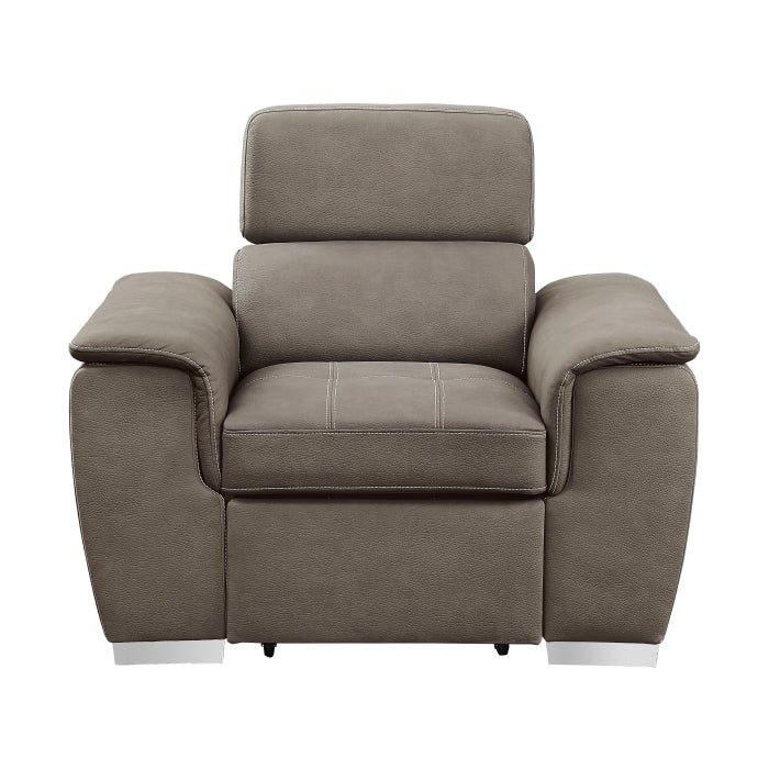 8228TP-1 - Chair with Pull-out Ottoman