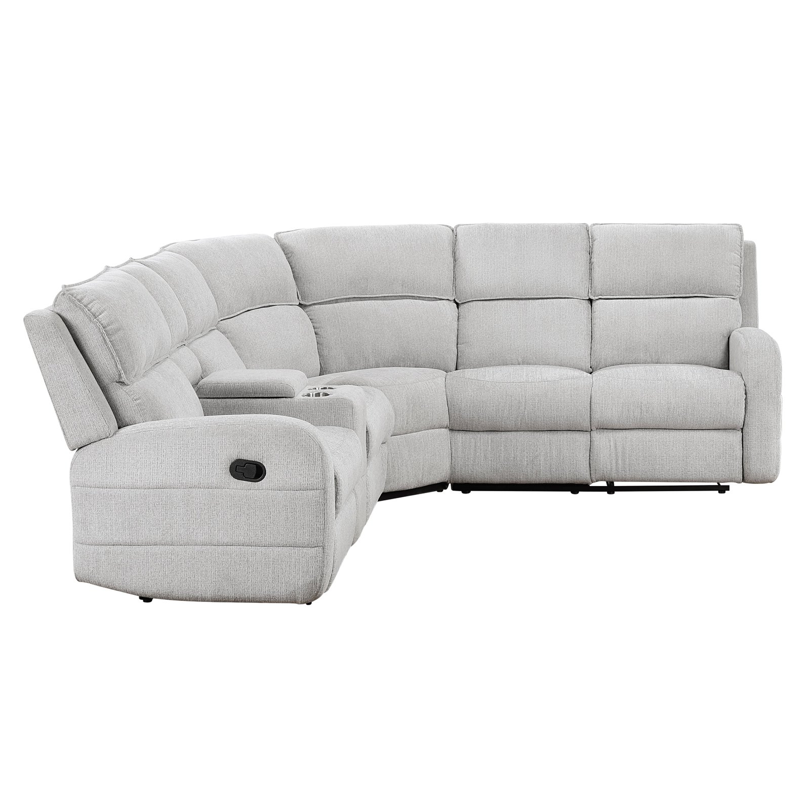 Thorne 3-piece Reclining Sectional With Left Console - Image 2
