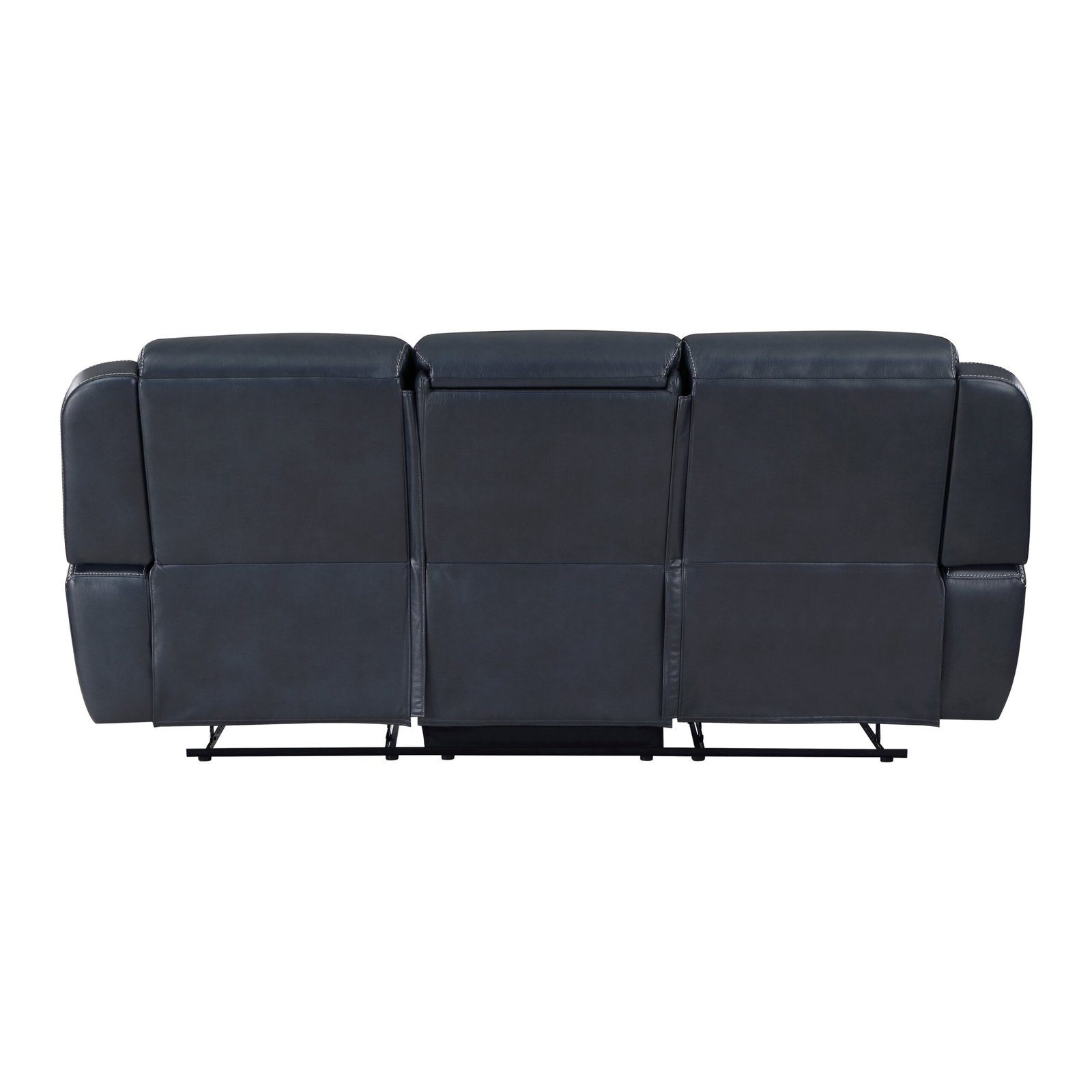 8516BU-3 - Double Reclining Sofa with Center Drop-Down Cup Holders, Magazine bag, Receptacles and USB Ports - Image 3