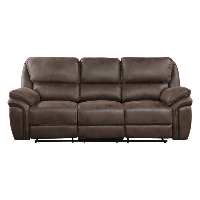 8517BRW-3 - Double Reclining Sofa