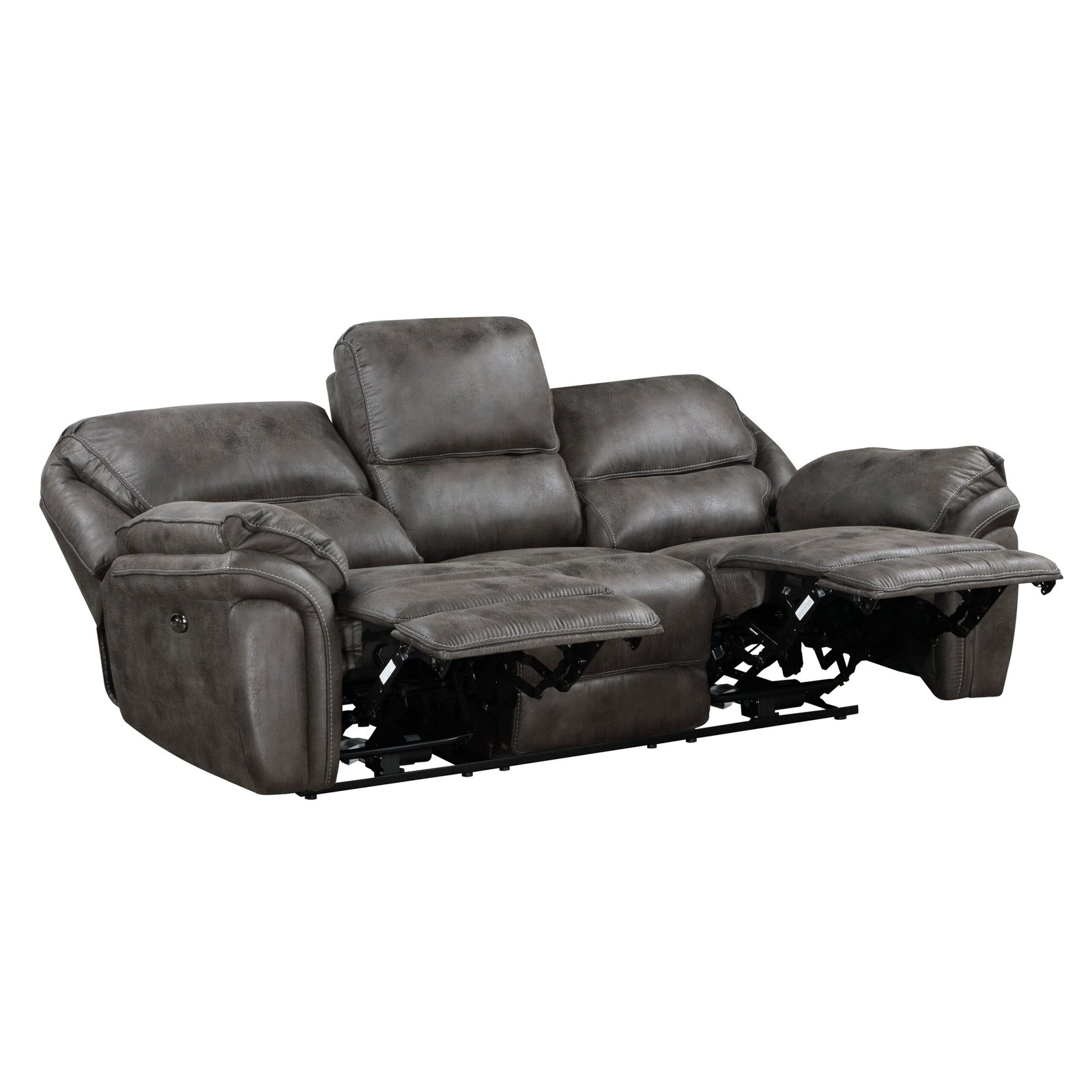 8517GRY-3PW - Power Double Reclining Sofa - Image 4
