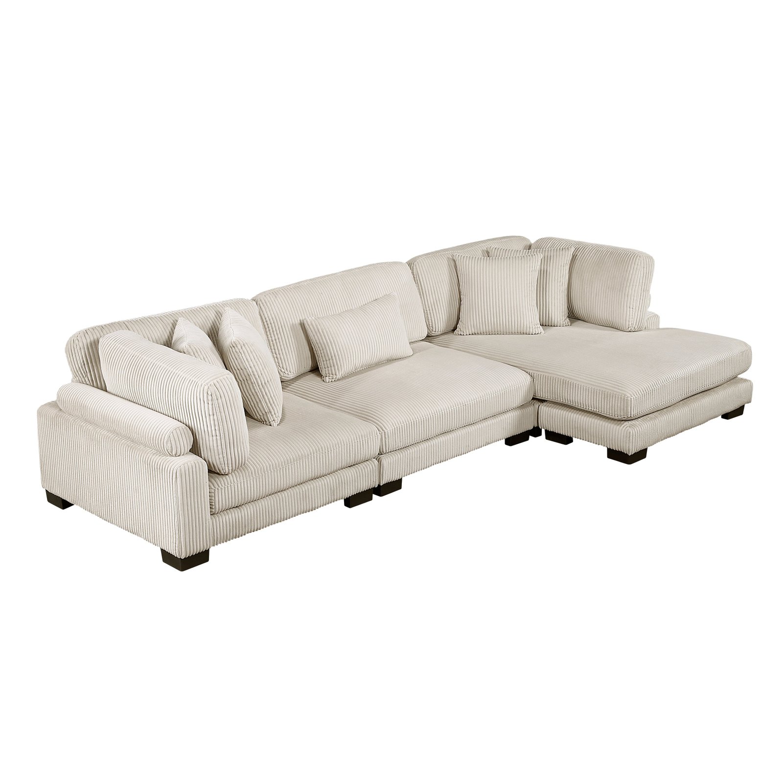 Traverse 3-piece Modular Sectional With Reversible Chaise - Image 5