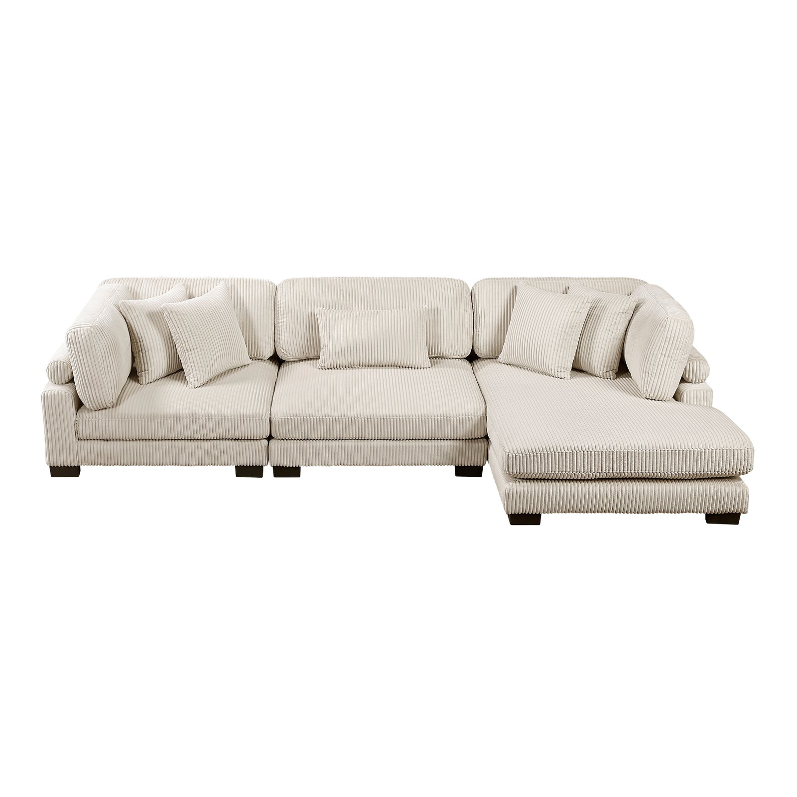 Traverse 3-piece Modular Sectional With Reversible Chaise - Image 6