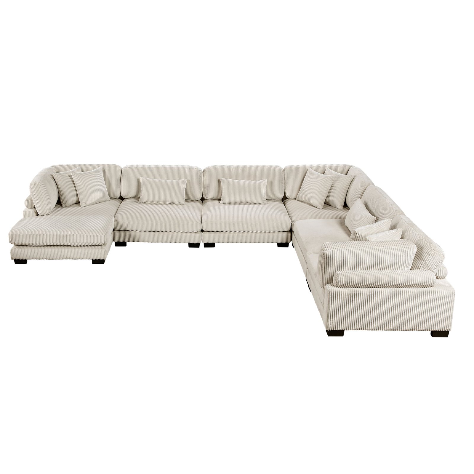 Traverse 6-piece Modular Sectional With Reversible Chaise - Image 7