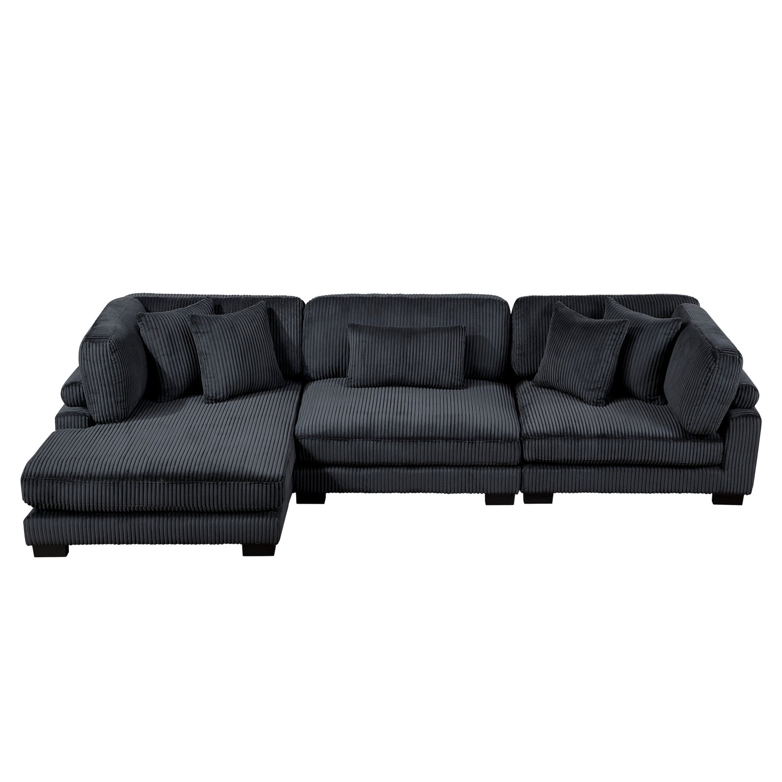 Traverse 3-piece Modular Sectional With Reversible Chaise - Image 11