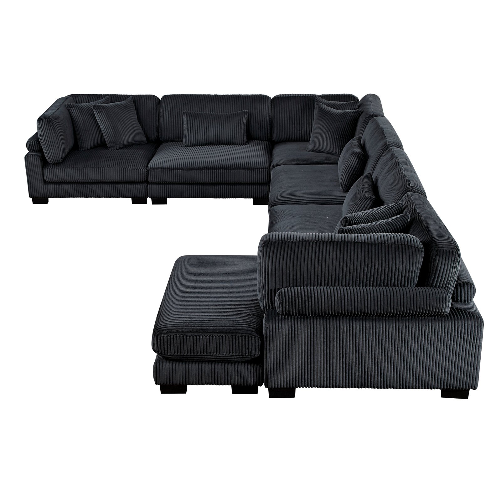 Traverse 6-piece Modular Sectional With Reversible Chaise - Image 12