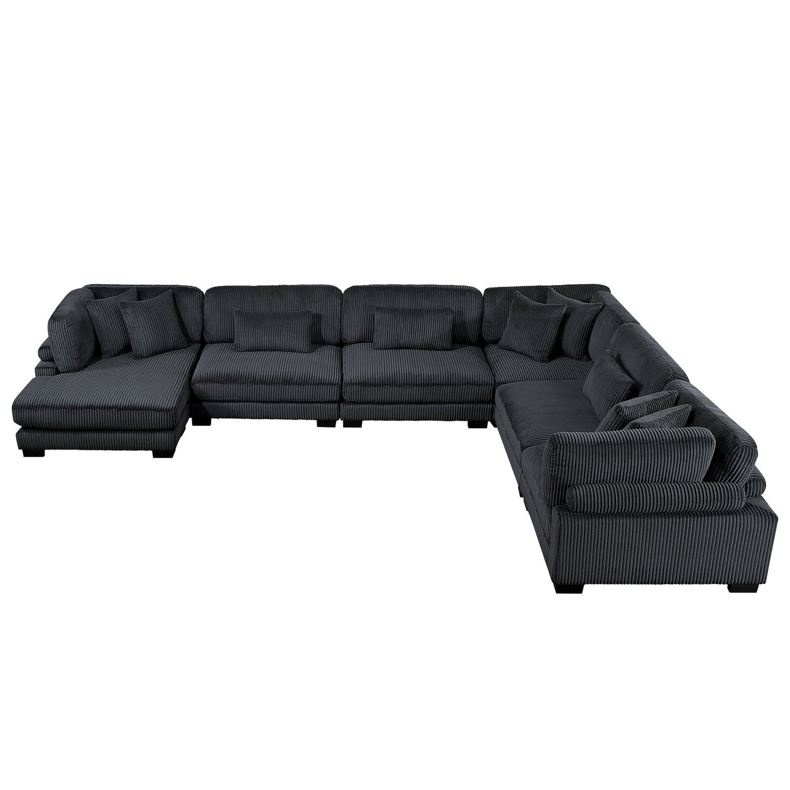 Traverse 6-piece Modular Sectional With Reversible Chaise - Image 11