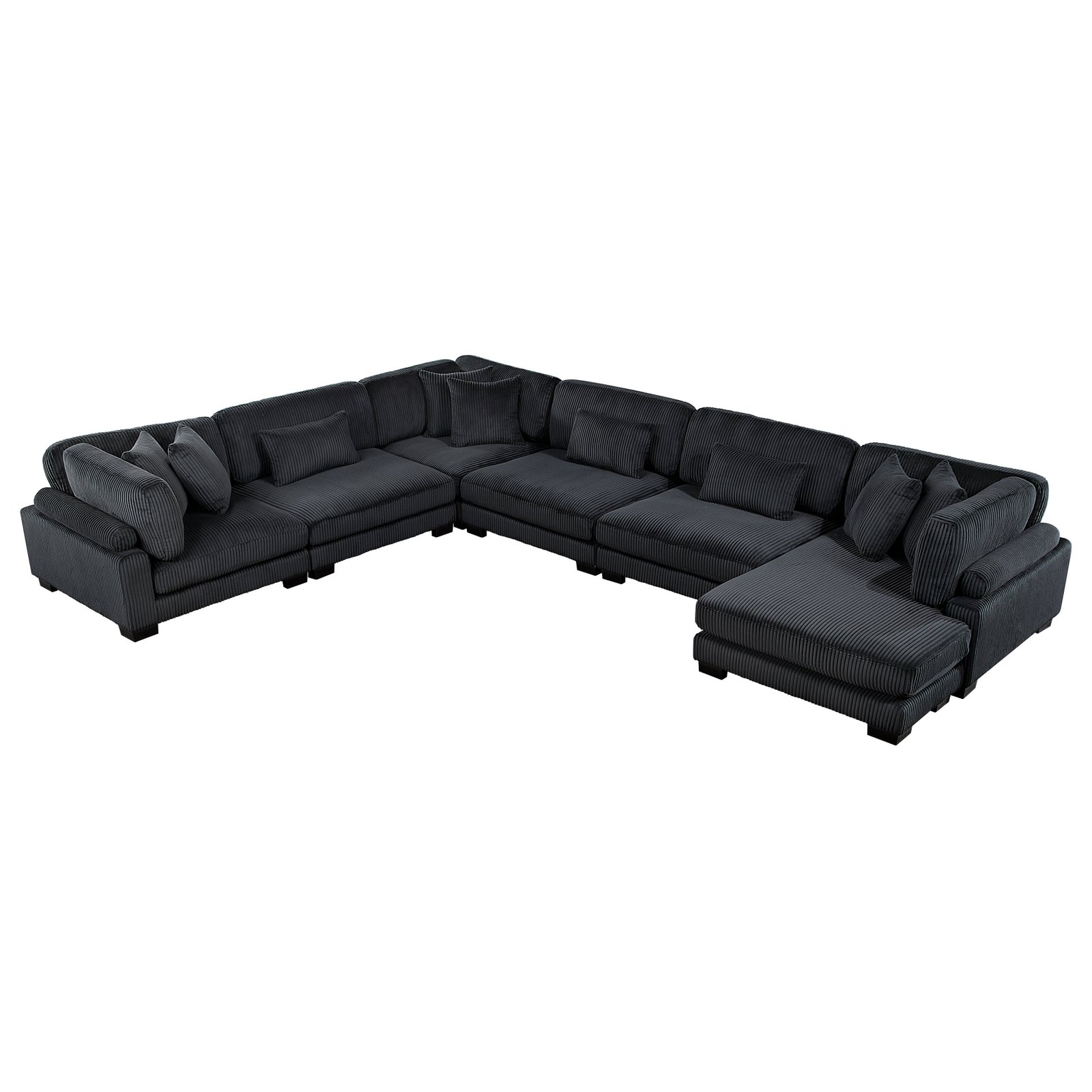 Traverse 6-piece Modular Sectional With Reversible Chaise - Image 9