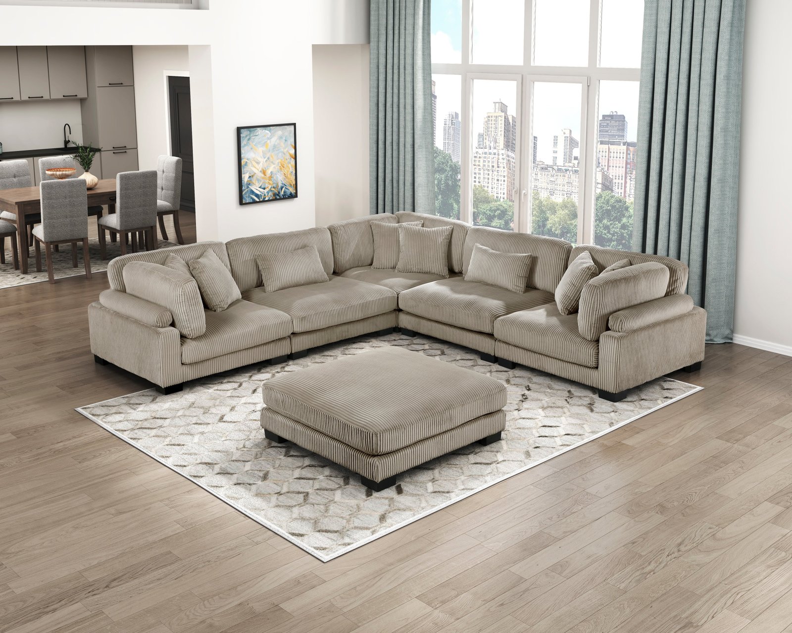 Traverse Ottoman - Image 8