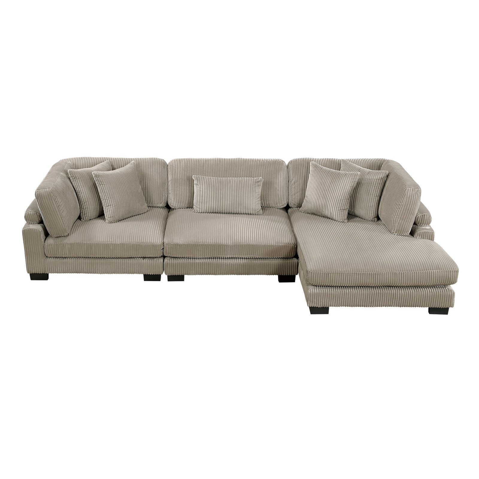 Traverse 3-piece Modular Sectional With Reversible Chaise - Image 14