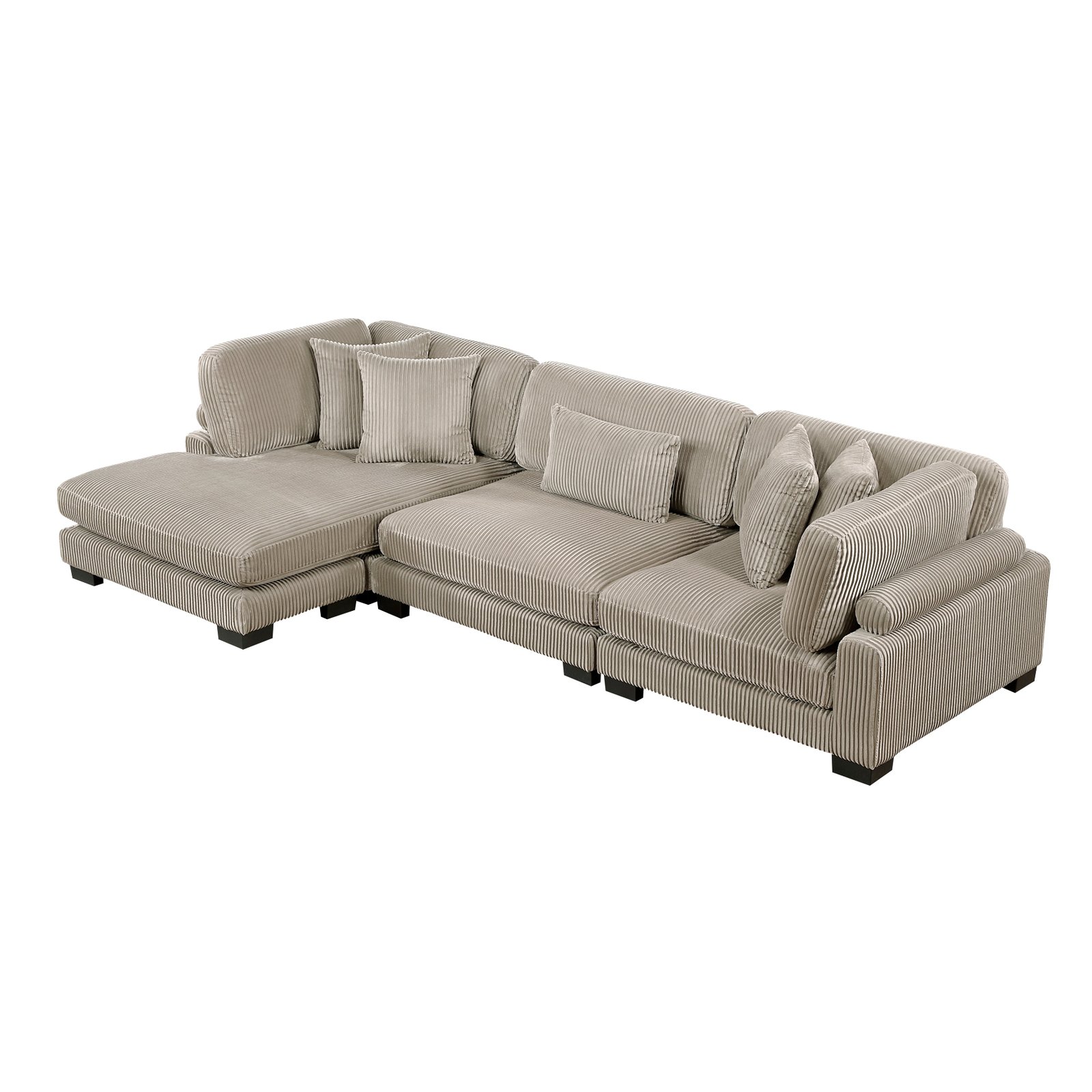 Traverse 3-piece Modular Sectional With Reversible Chaise - Image 13