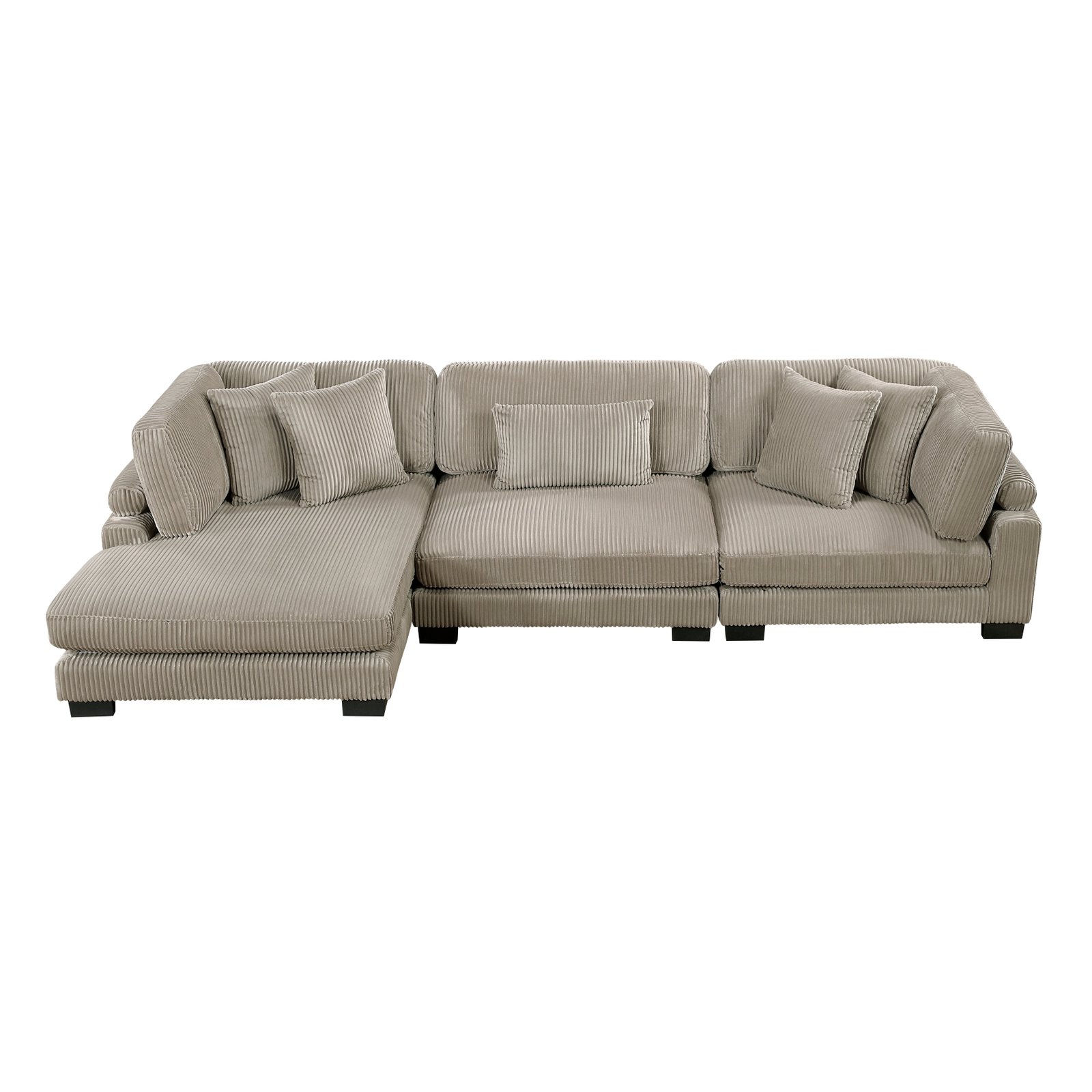 Traverse 3-piece Modular Sectional With Reversible Chaise - Image 15