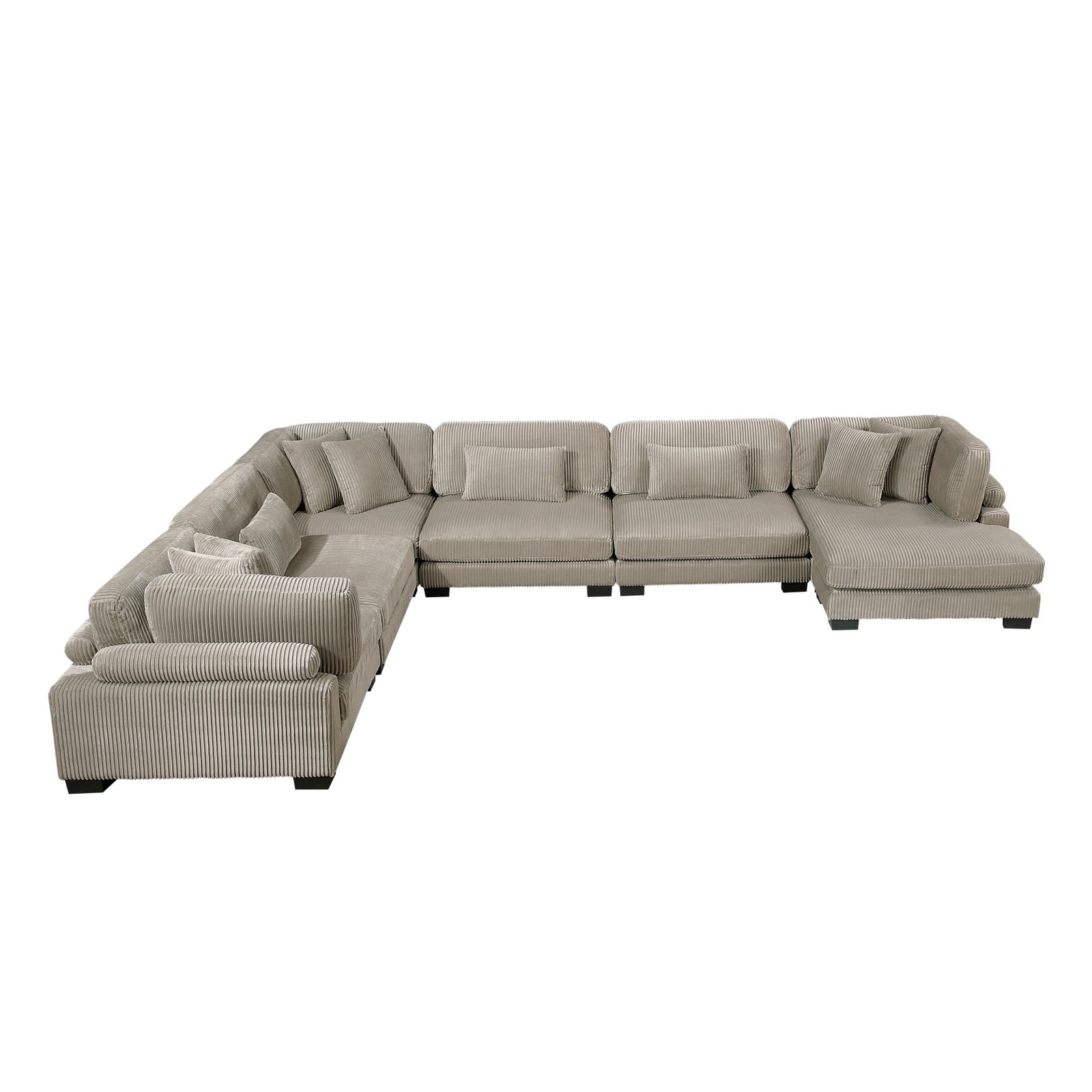 Traverse 6-piece Modular Sectional With Reversible Chaise - Image 14