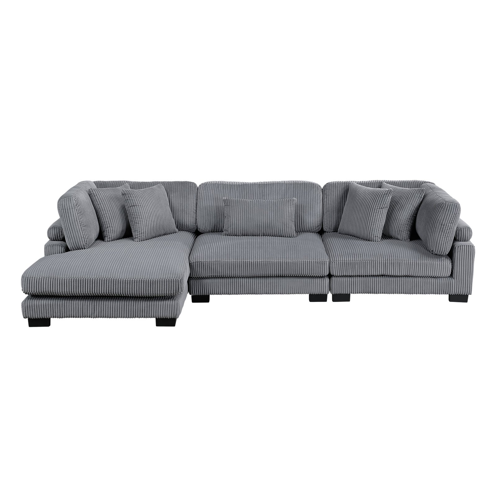 Traverse 3-piece Modular Sectional With Reversible Chaise - Image 19