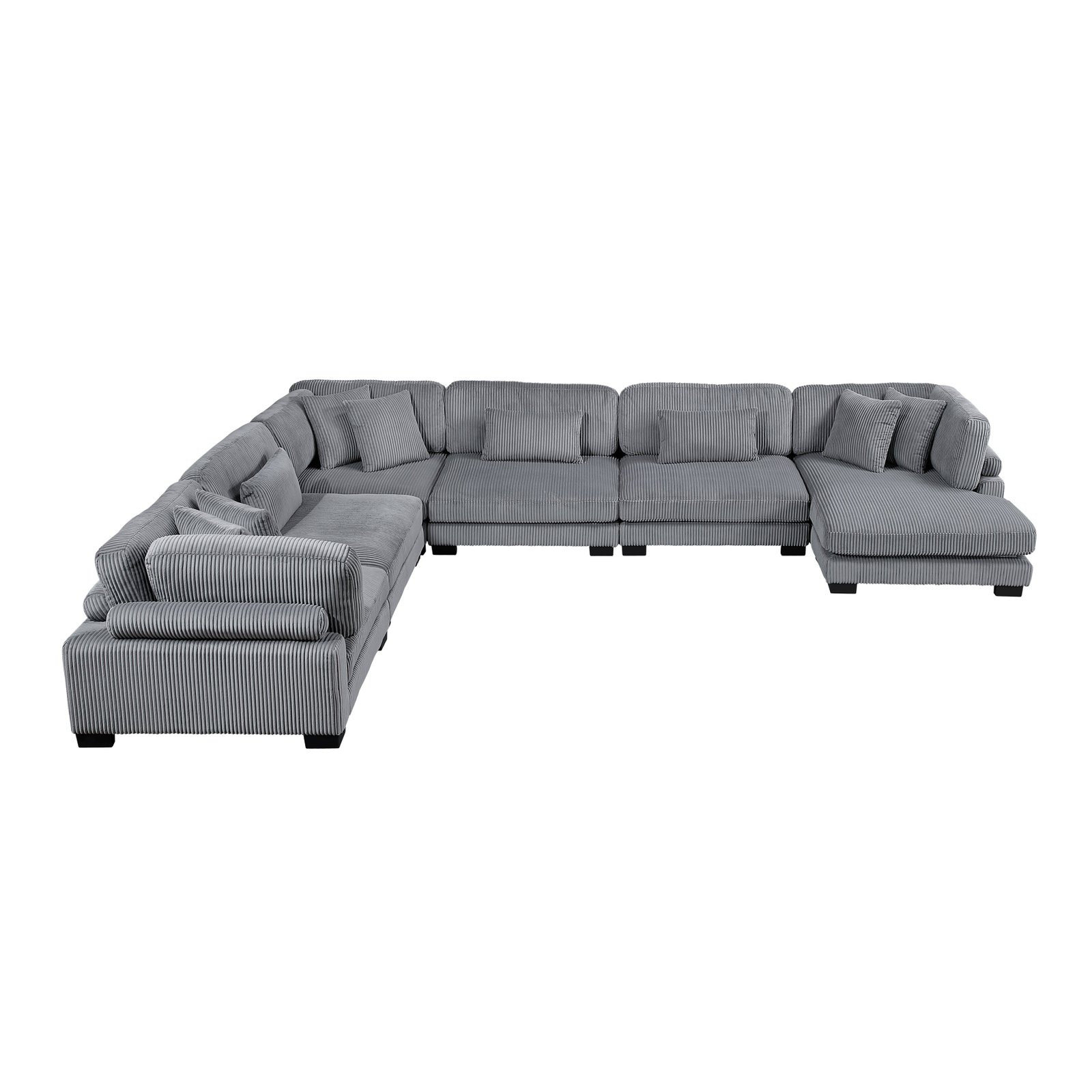 Traverse 6-piece Modular Sectional With Reversible Chaise - Image 18