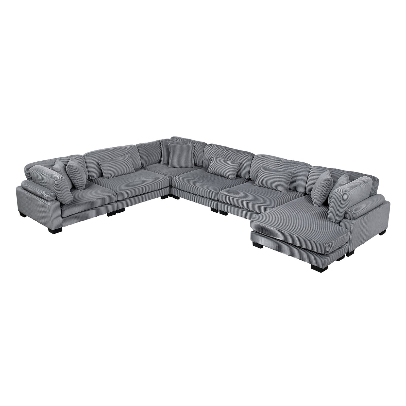 Traverse 6-piece Modular Sectional With Reversible Chaise - Image 17