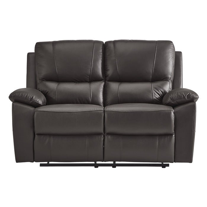 9368BRW-2 - Double Reclining Love Seat