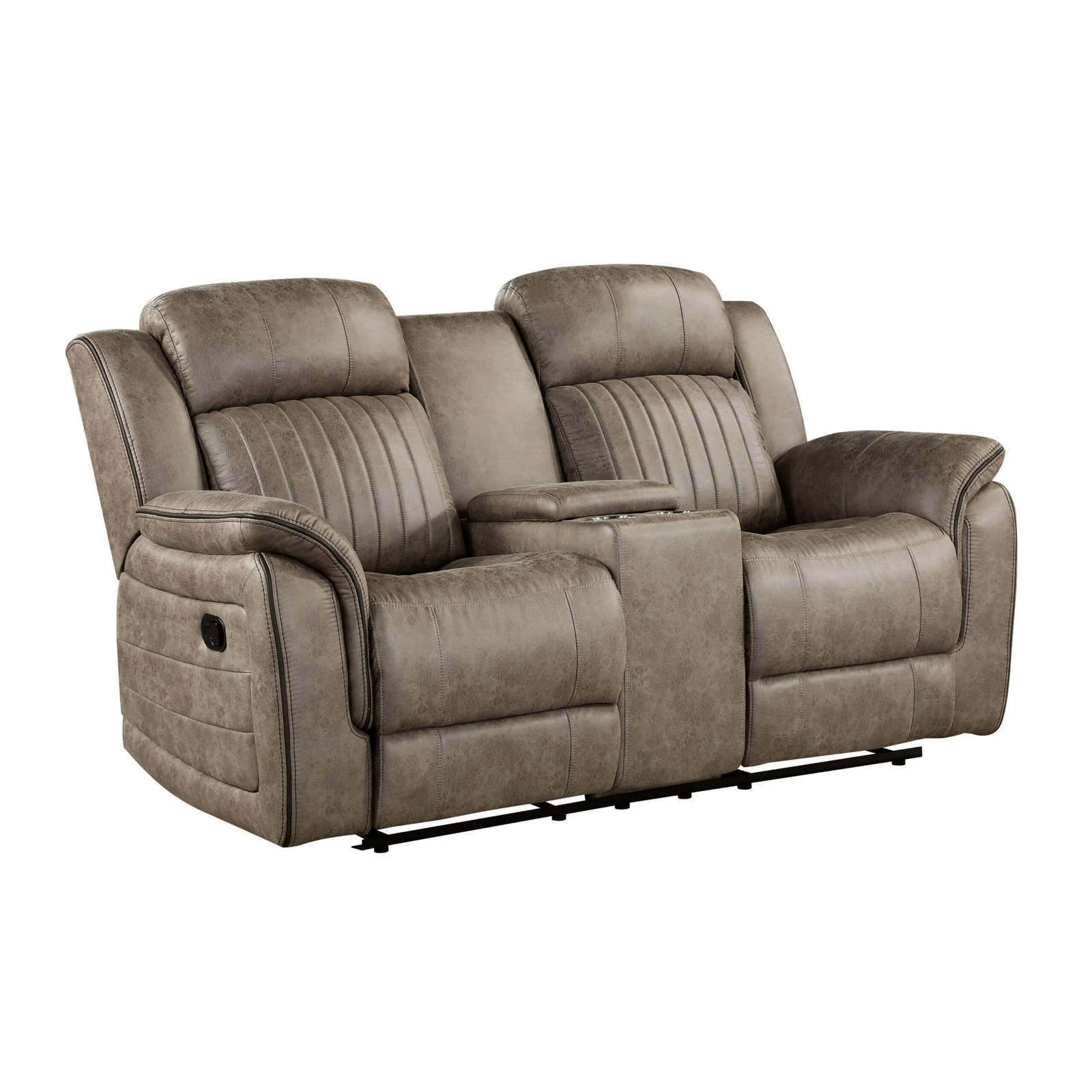 9479SDB-2 - Double Reclining Love Seat with Center Console - Image 3