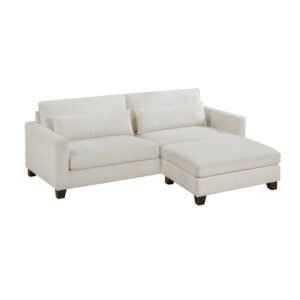 Zeke-2pc Set: Sofa, Ottoman image