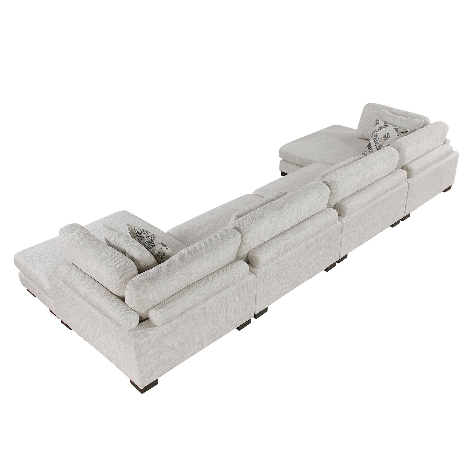 Tinley 4-piece Modular Sectional With Chaise - Image 11