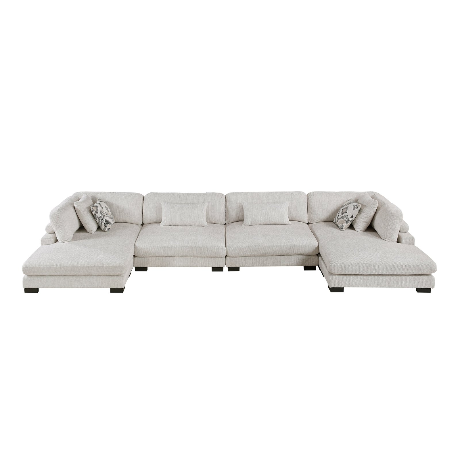 Tinley 4-piece Modular Sectional With Chaise - Image 9