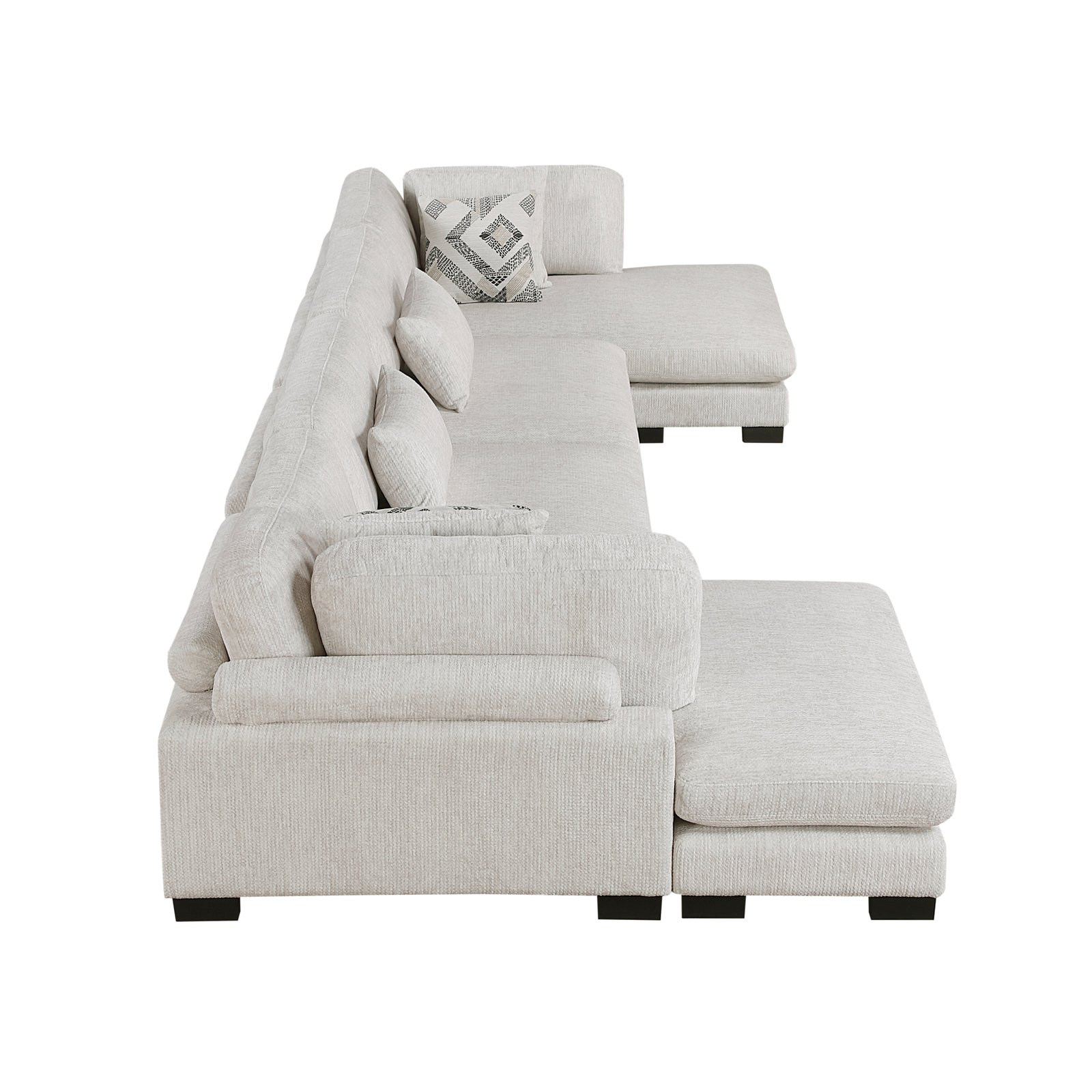 Tinley 4-piece Modular Sectional With Chaise - Image 10