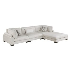 Tinley-(4)4-Piece Modular Sectional with Ottoman image