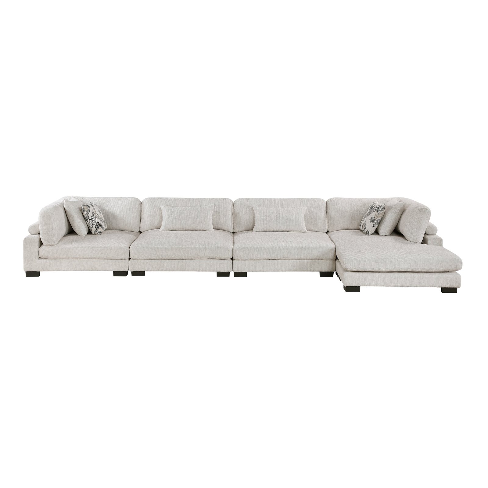 Tinley 4-piece Modular Sectional With Chaise - Image 12