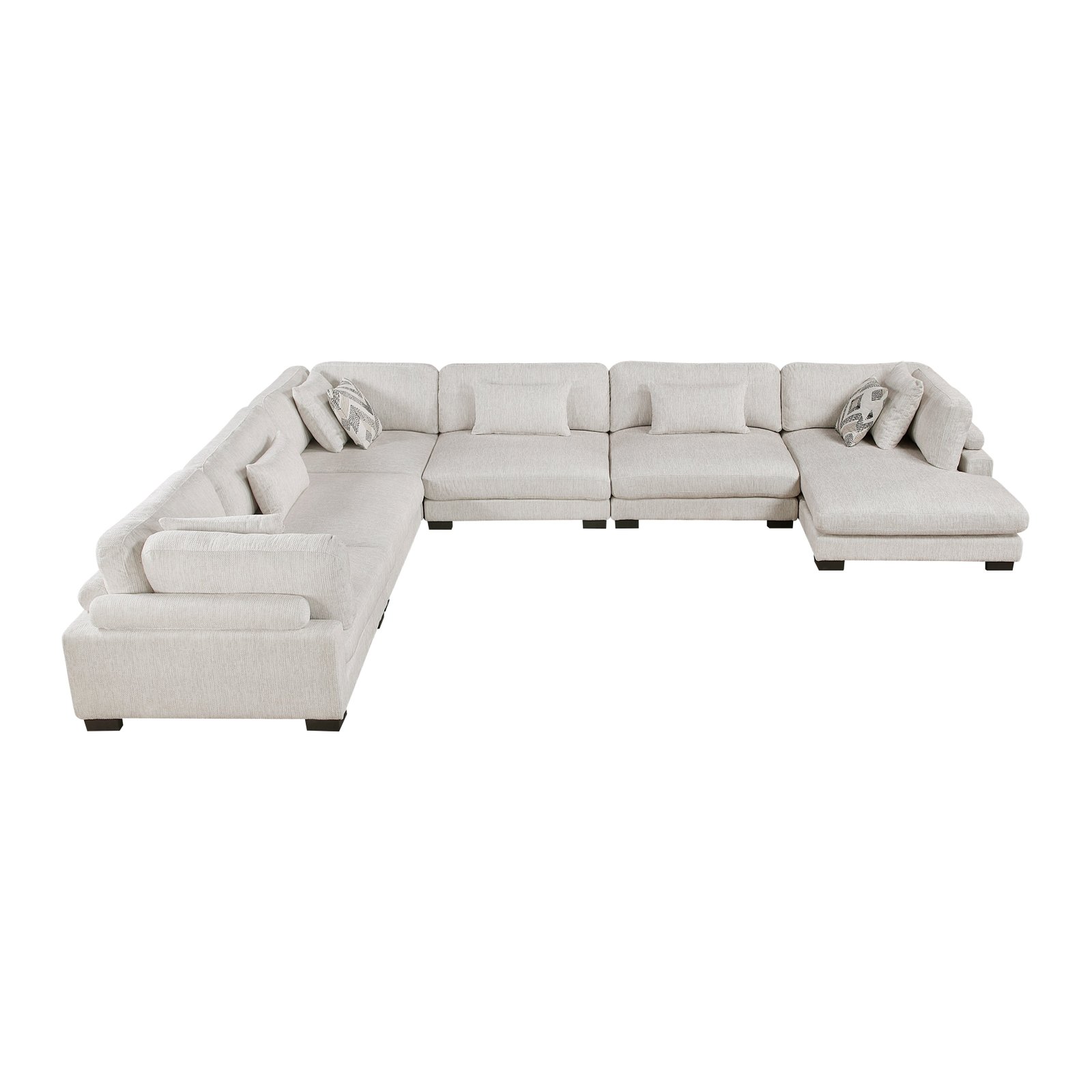 Tinley 6-piece Modular Sectional With Chaise - Image 5