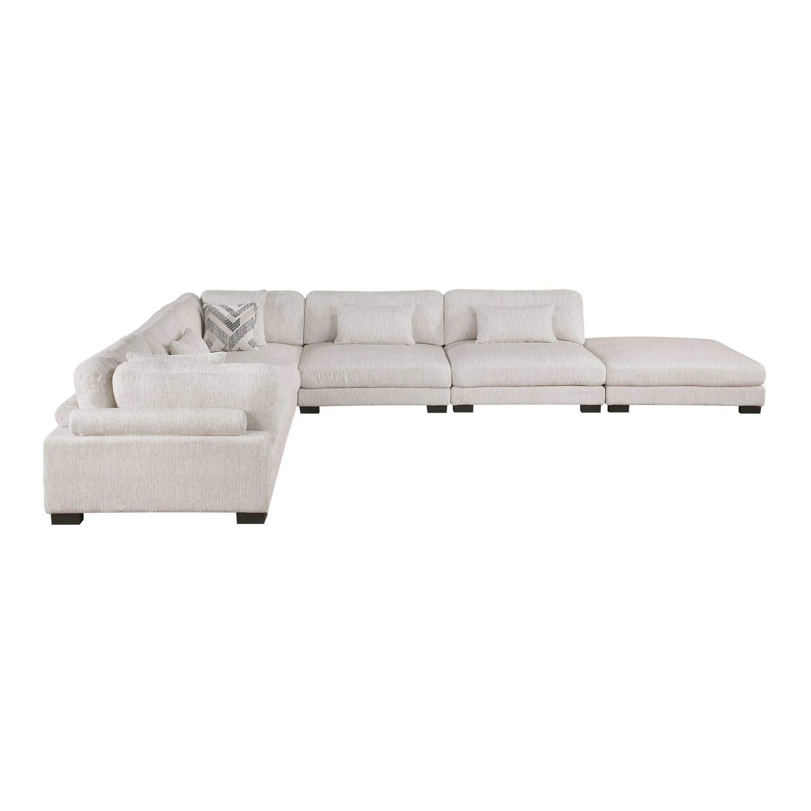 Tinley 6-piece Modular Sectional With Ottoman - Image 11
