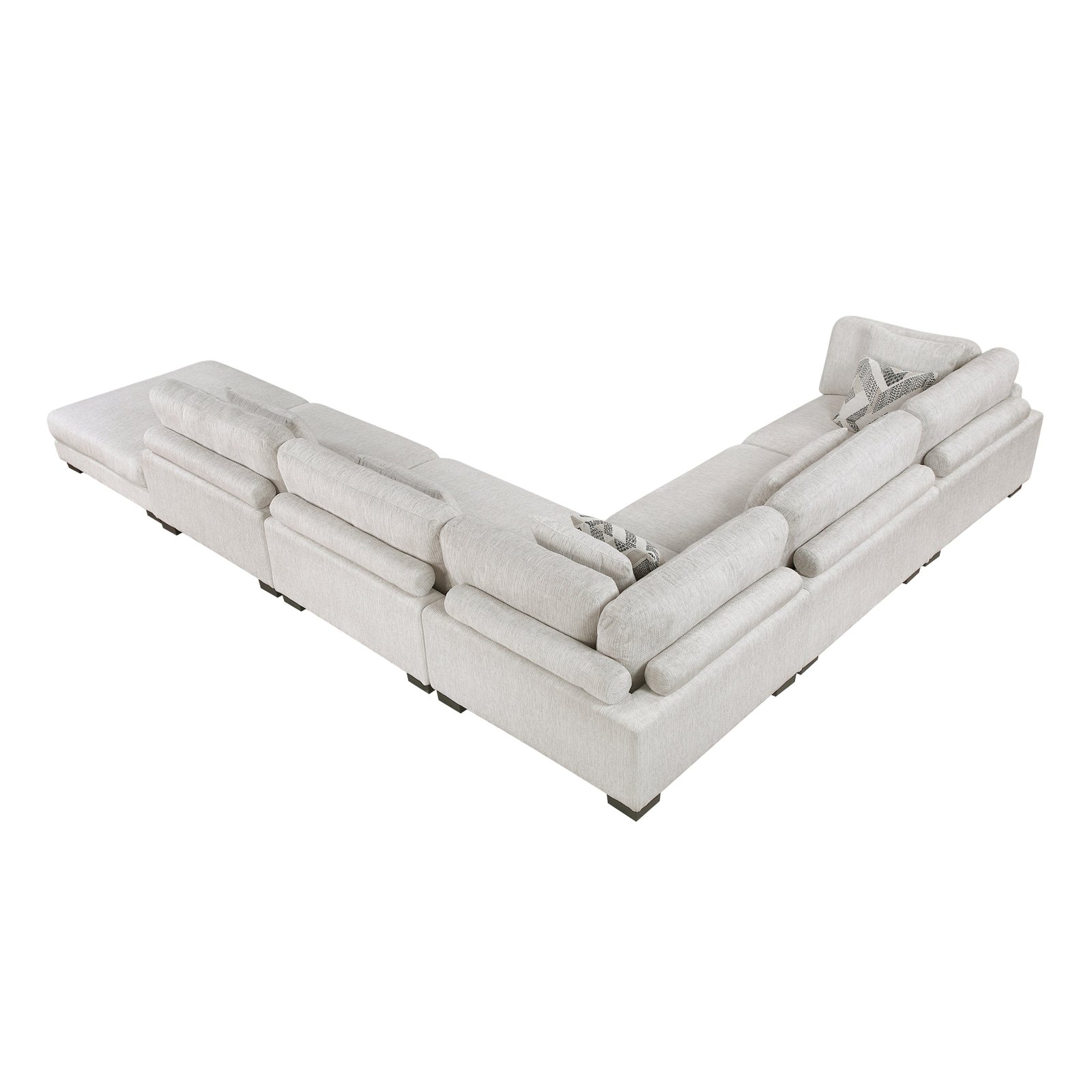 Tinley 6-piece Modular Sectional With Ottoman - Image 13