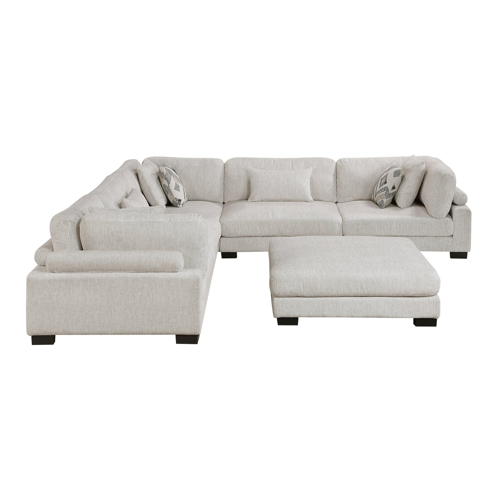 Tinley 6-piece Modular Sectional With Ottoman - Image 15