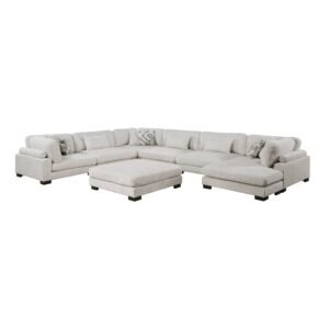 Tinley-(7)7-Piece Modular Sectional with Ottoman image