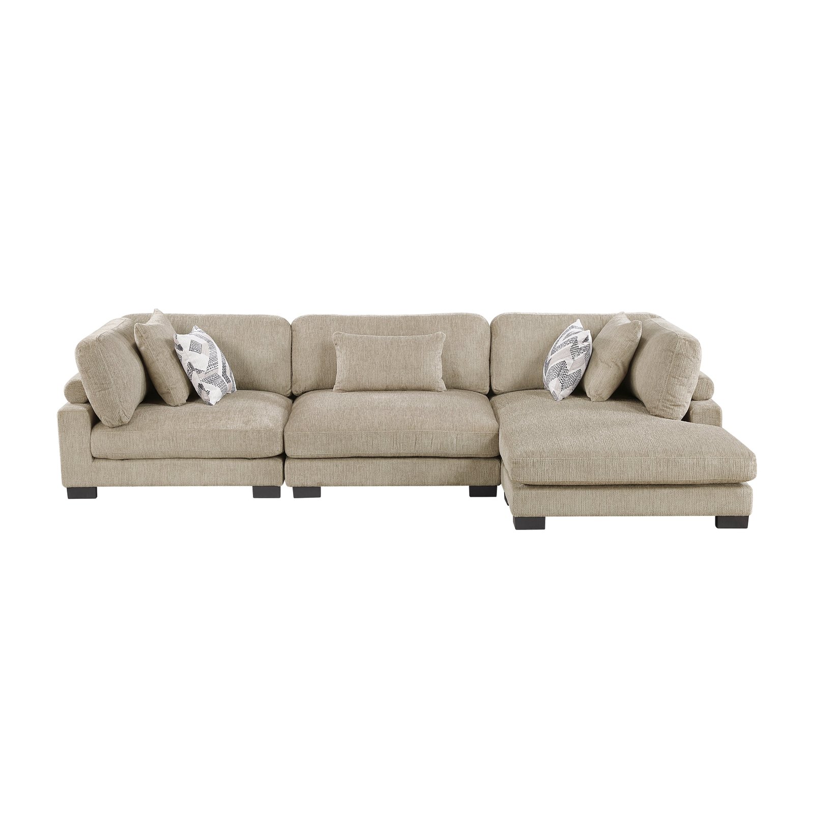 Tinley 3-piece Modular Sectional With Chaise - Image 7