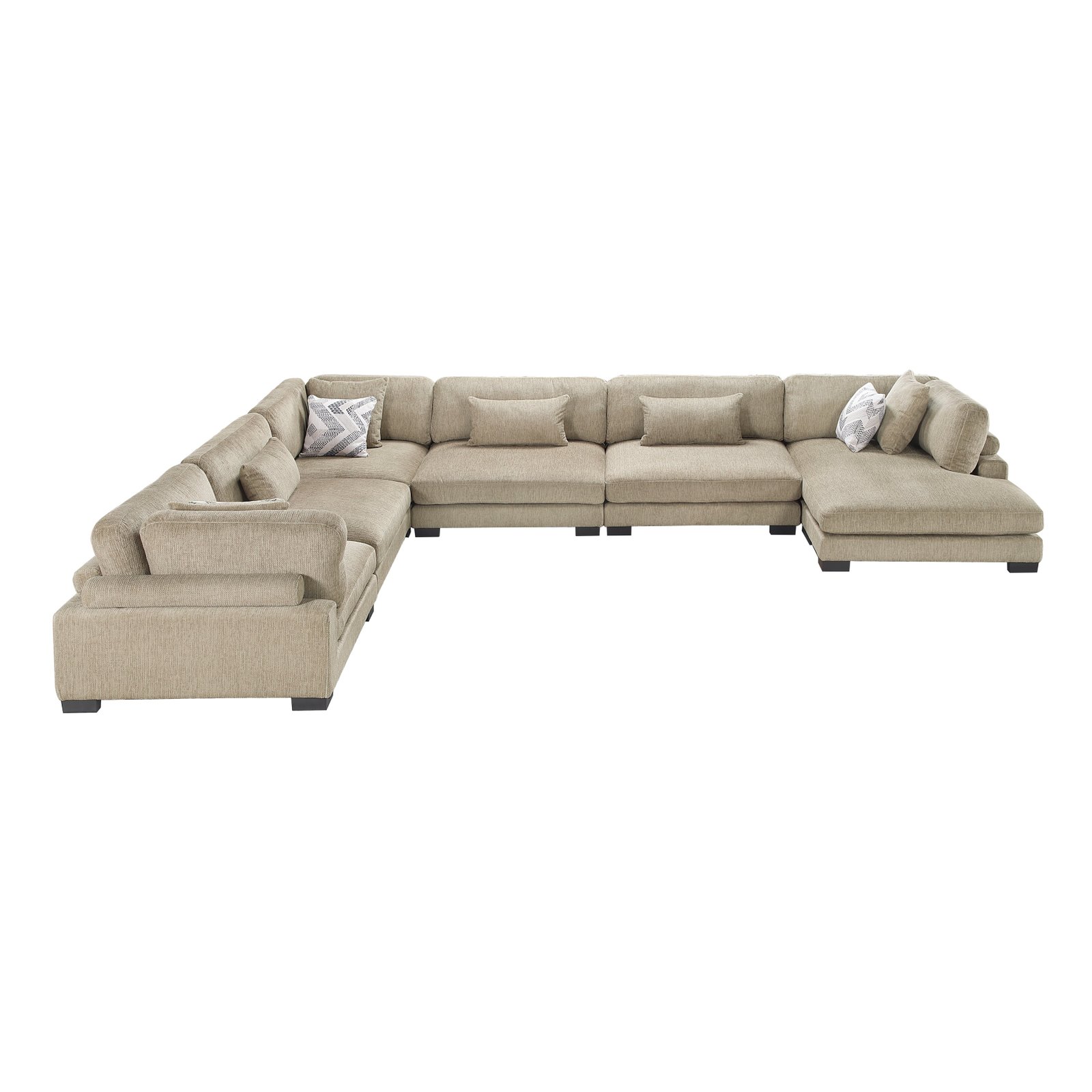 Tinley 6-piece Modular Sectional With Chaise - Image 8