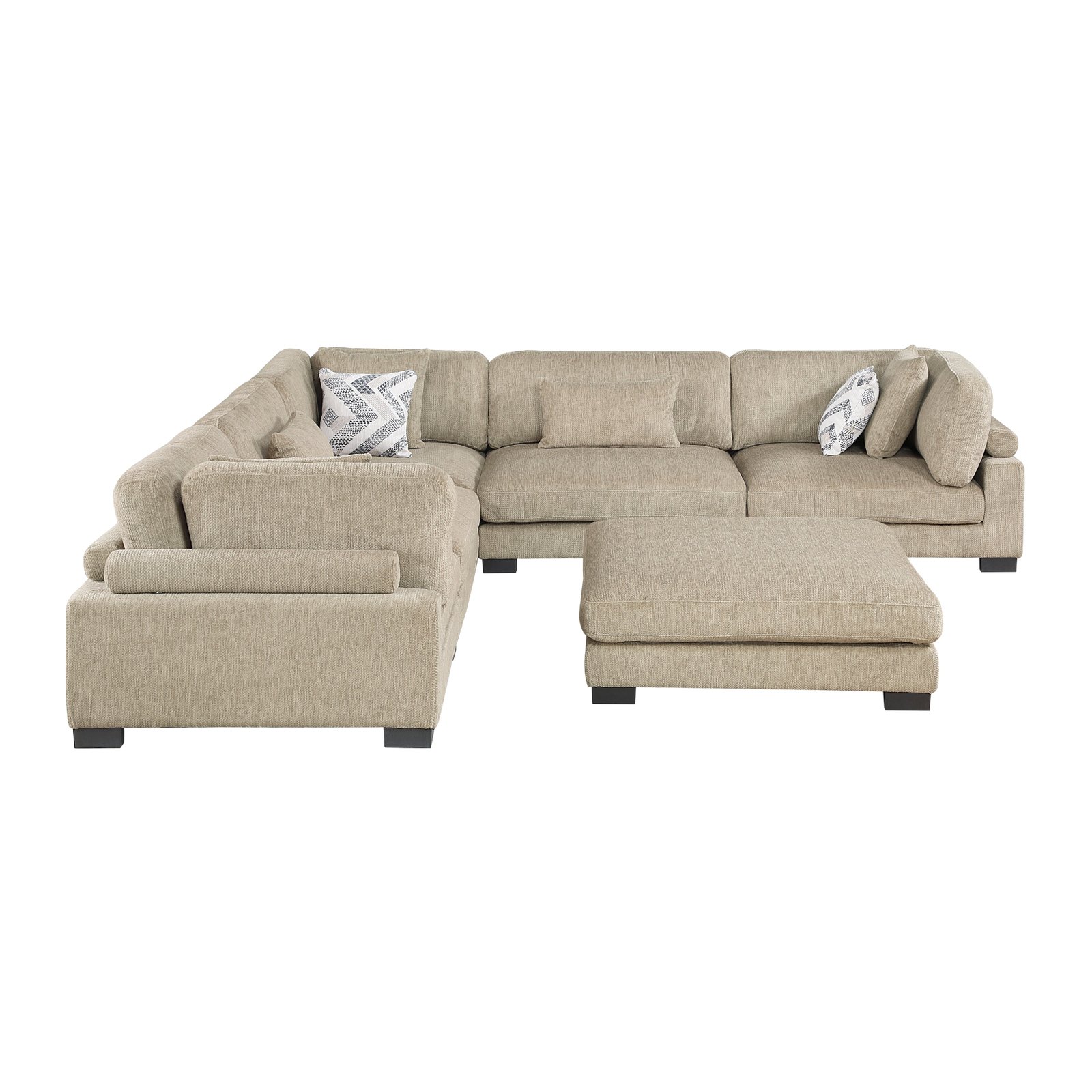 Tinley 6-piece Modular Sectional With Ottoman - Image 20